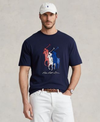 Polo Ralph Lauren - Men's Big & Tall Big Pony Jersey T-Shirt