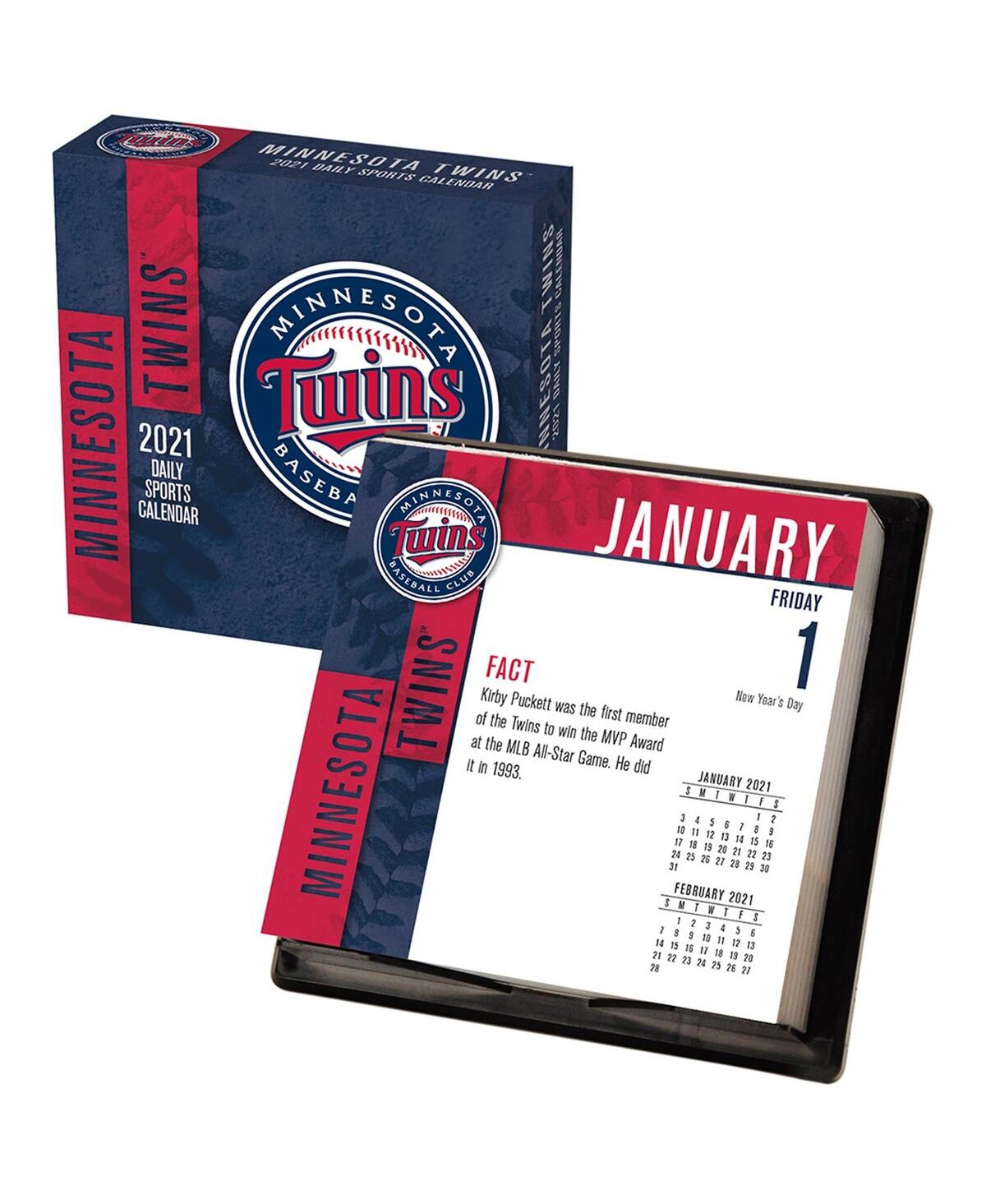 Turner Licensing Minnesota Twins 2021 Box Calendar In Multi