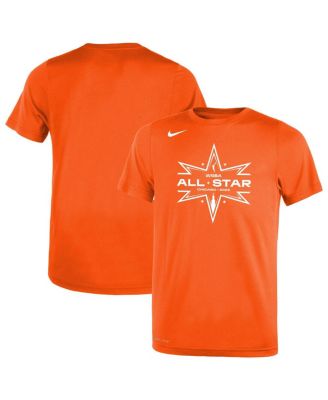 Big Boys and Girls Nike Orange 2022 WNBA All Star Game Logo Legend Performance T shirt Macy s