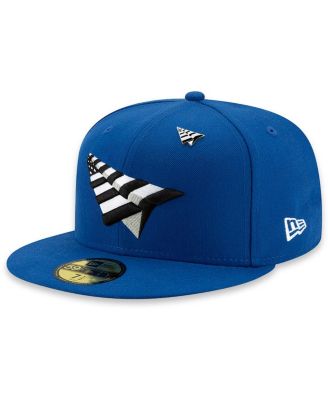 Men's Royal New Era Paper Planes Logo 59FIFTY Fitted Hat - Macy's
