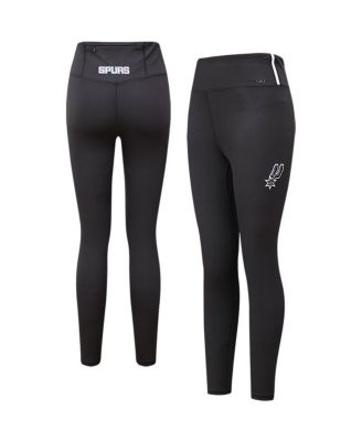 Women's Black San Antonio Spurs Classics Lux Leggings