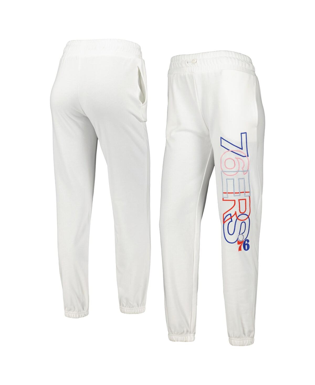 Shop Concepts Sport Women's  White Philadelphia 76ers Sunray Pants