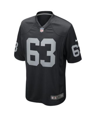 Men's Gene Upshaw Black Las Vegas Raiders Game Retired Player Jersey