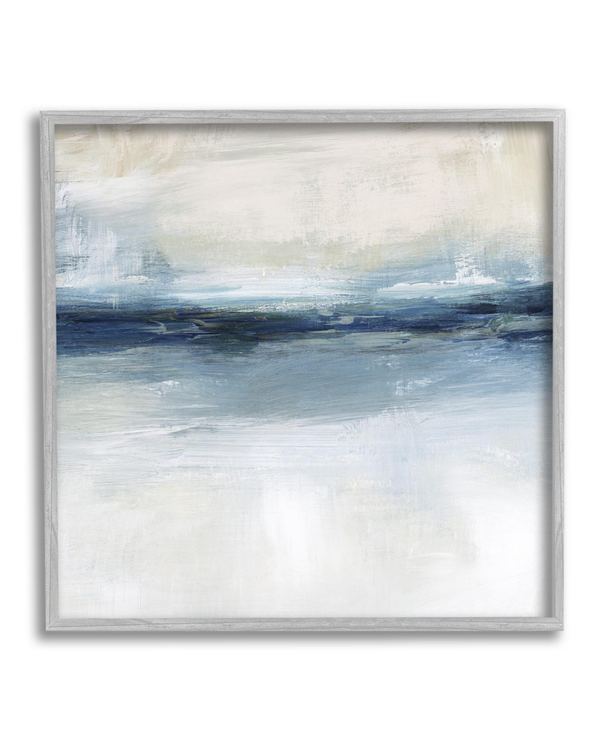 Stupell Industries Timeless Nautical Sea Horizon Framed Giclee Art, 12" X 1.5" X 12" In Multi-color