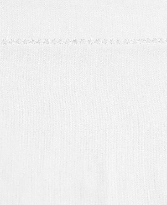 Vera Wang Simple Dot 300Thread Count Cotton Sateen 4 Piece Sheet Set
