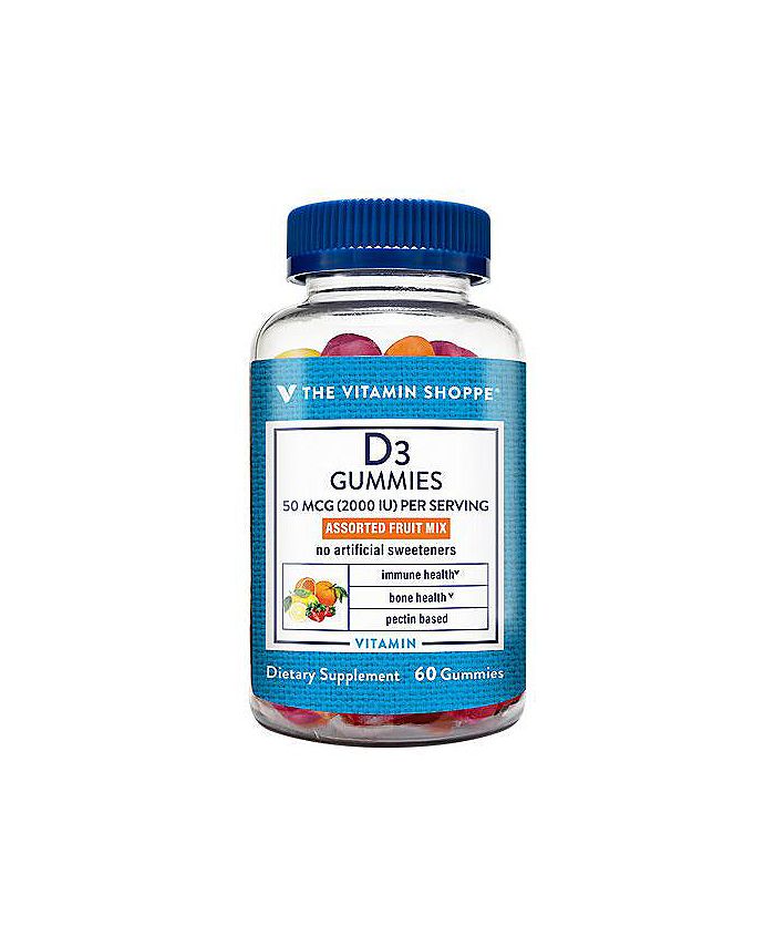 The Vitamin Shoppe Vitamin D3 Gummies Supports Bone & Immune Health