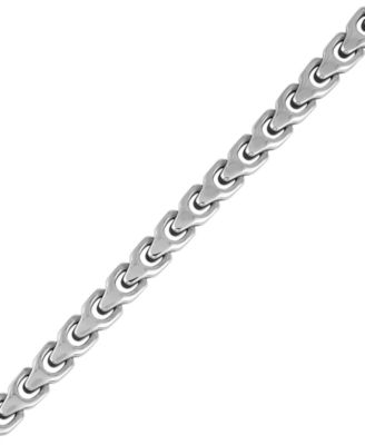 Men's Link Bracelet in Stainless Steel