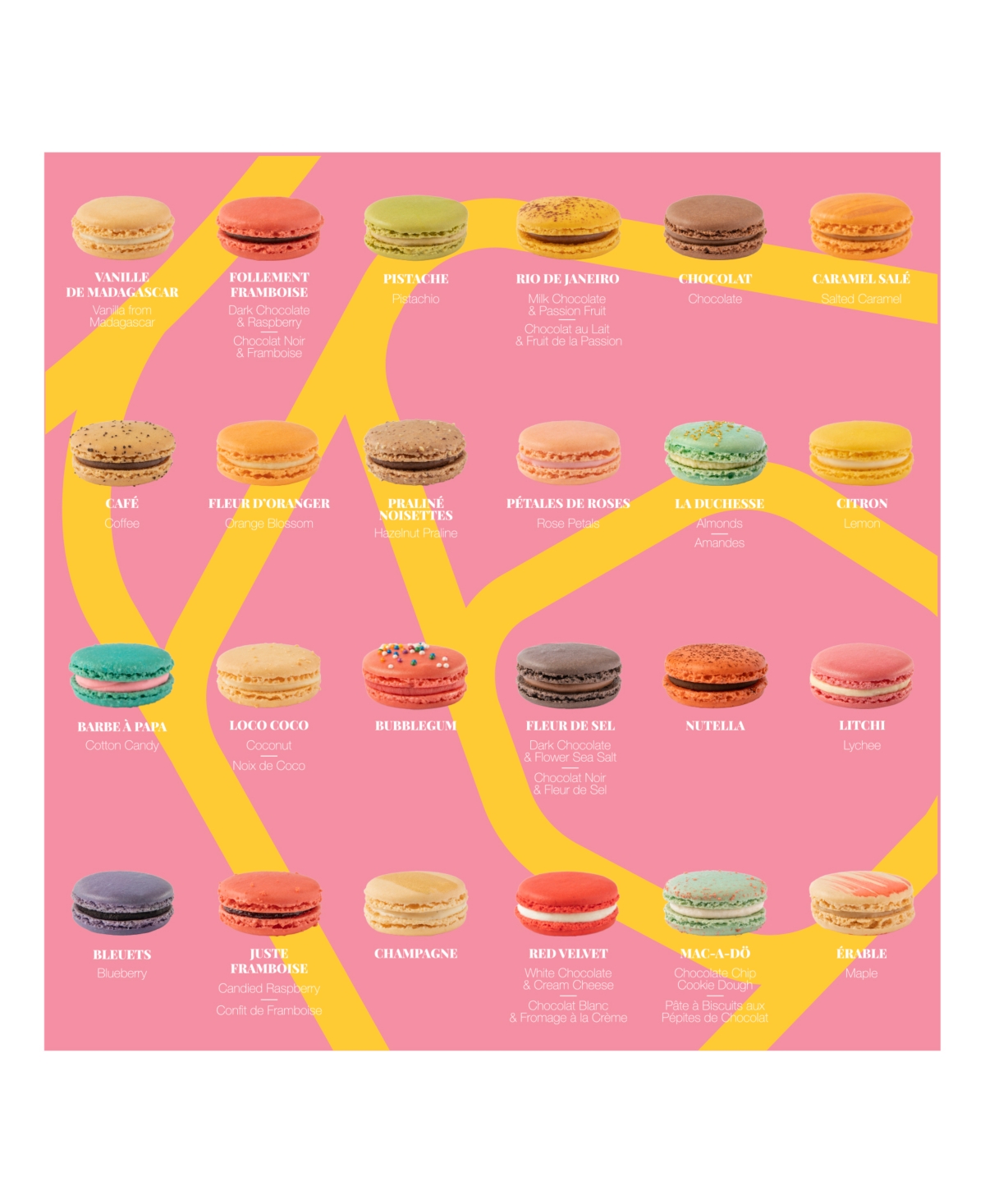 Shop La Biscuitery The Discovery Box Of 24 Macarons In No Color
