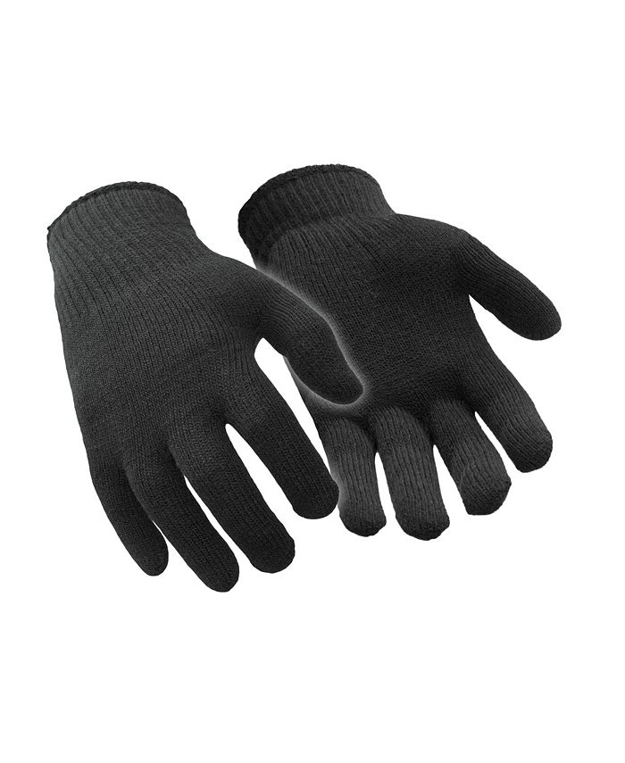 RefrigiWear Men's Moisture Wicking Stretch Fit Glove Liners (Pack of 12