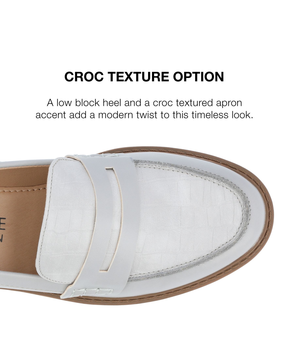 Shop Journee Collection Women's Kenly Slip-on Loafers In Gray Croco