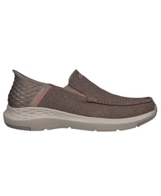 Skechers Parson Ralven Men\'s US 11.5 Taupe Moc Toe Slip-On‎ Casual Comfort Shoes Skechers Men main image 3