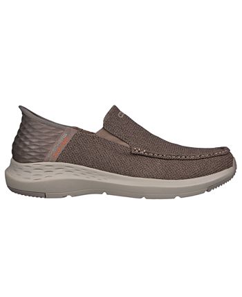 Skechers Men s Slip Ins Parson Ralven Moc Toe Wide Width Casual