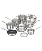 Cuisinart Chef's Classic™ Stainless Steel 3.5-Qt. Covered Sauté Pan with  Helper Handle - Macy's