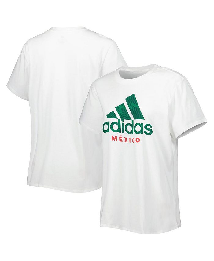 adidas Women's White Mexico National Team DNA T-shirt - Macy's