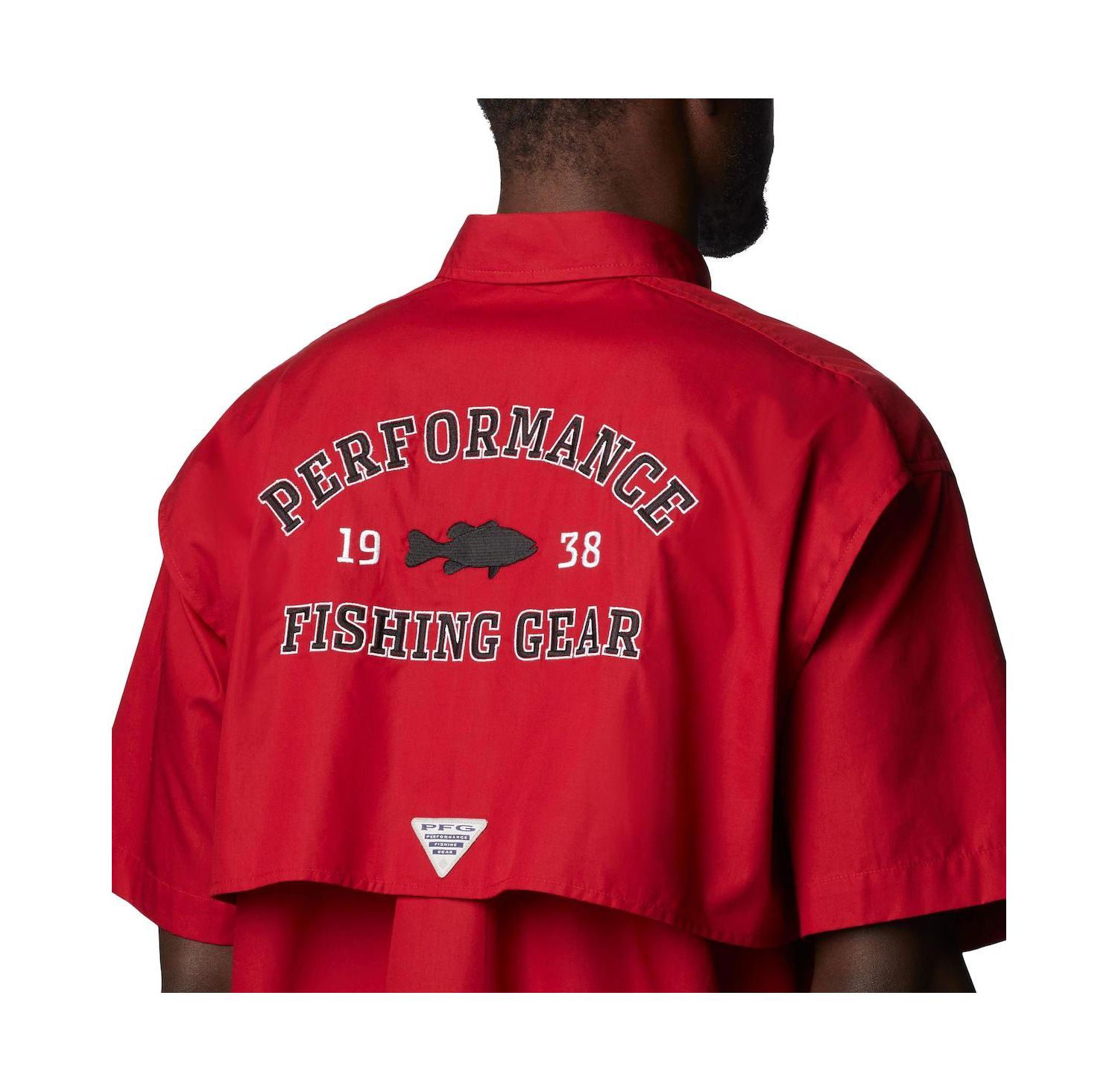 Men's Cardinal Arkansas Razorbacks Bonehead Button-Up Shirt