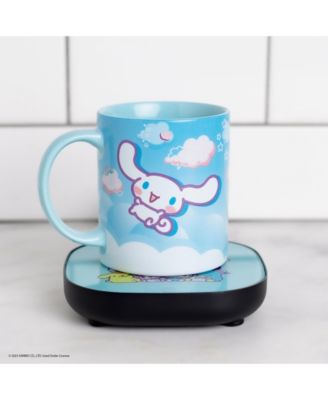 Cinnamoroll Coffee Mug with Electric Mug Warmer – Keeps Your Favorite Beverage Warm - Auto Shut On/Off