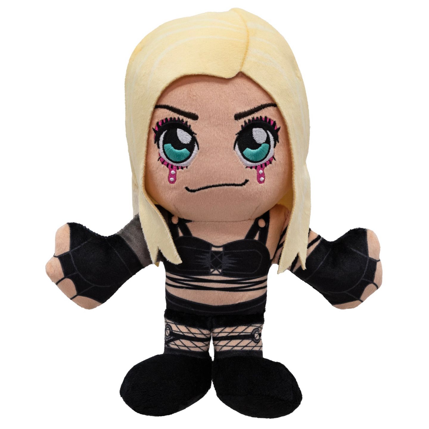Детская мягкая игрушка Bleacher Creatures Liv Morgan 8" Chibi-Inspired Kuricha Plush, 1-Piece, цвет: Разноцветный — фото 7