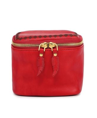 Celosia Cube Leather Jewelry Case