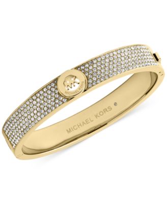 michael kors logo bangle