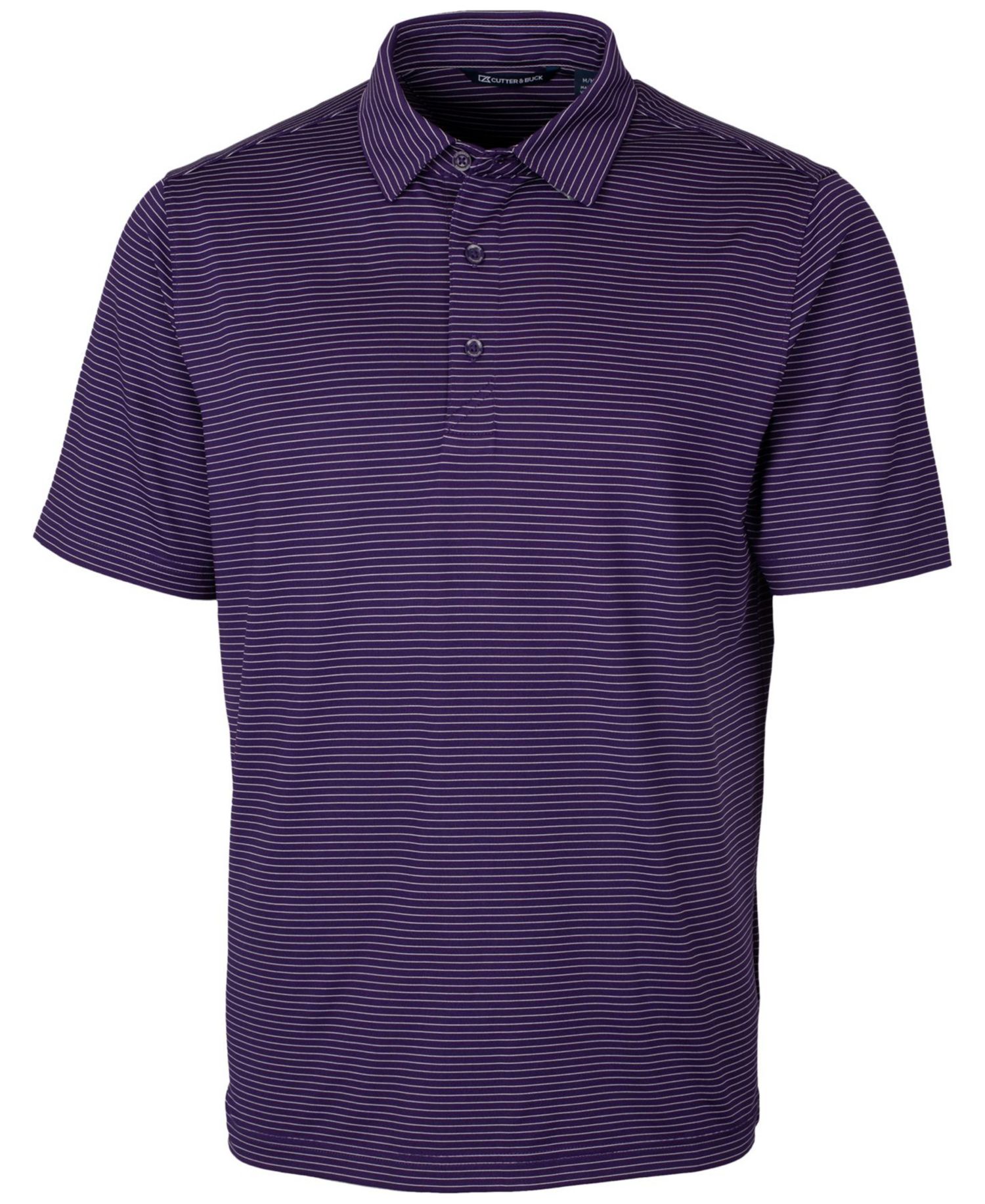 Men's Forge Pencil Stripe Stretch Polo Shirt