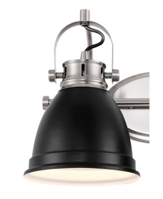 Phineas 16.25" 2-Light Farmhouse Bohemian Iron LED Vanity