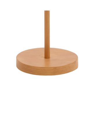 Ocata 61" 2-Light Coastal Bohemian Iron, Rattan LED Floor Lamp with Pull-Chain