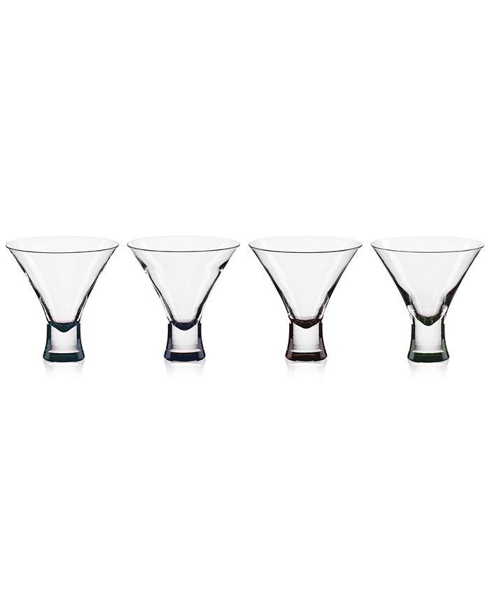 Godinger Dublin Martini Glasses, Set of 4 - Macy's