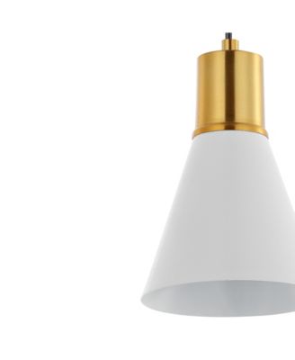 Apollo 6" 1-Light Mid-Century Modern Iron LED Pendant