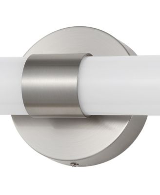 Brooks 20.13" 1-Light Industrial Mid-Century Iron Integrated LED Vanity Light