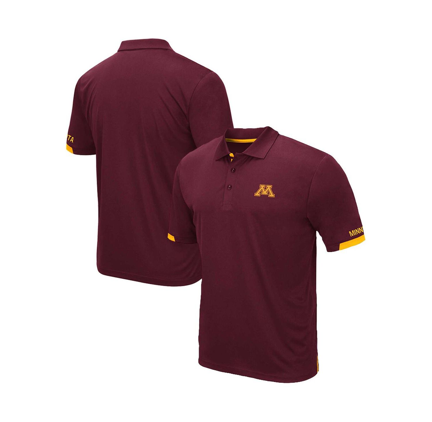 Men's Maroon Minnesota Golden Gophers Big and Tall Santry Polo Shirt