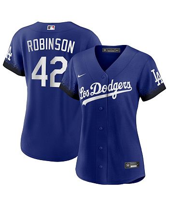 Nike Jackie Robinson Ladies Jersey - Dodgers Home Womens Jersey