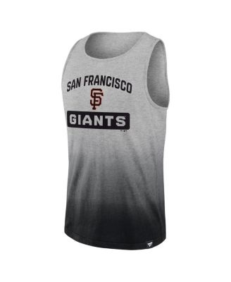 Men's Gray, Black San Francisco Giants Our Year Tank Top