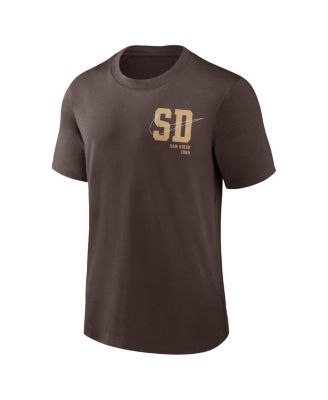 Men's Brown San Diego Padres Statement Game Over T-shirt