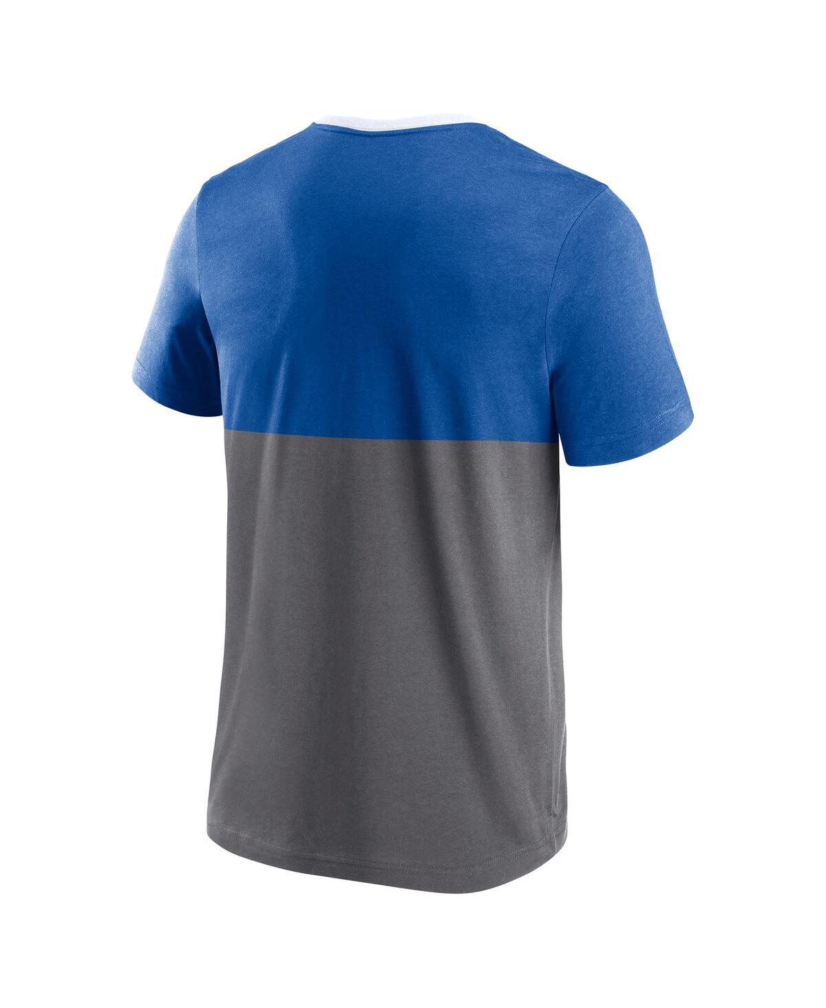 Shop Fanatics Men's  Gray Los Angeles Dodgers Claim The Win T-shirt