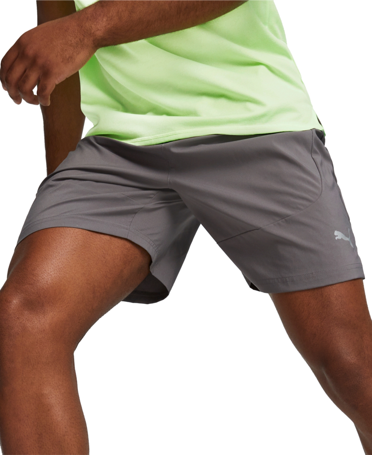 Shop Puma Men's Run Favorite Performance Woven 7" Shorts In Malachite
