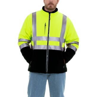 RefrigiWear Big & Tall High Visibility Insulated Softshell Jacket with ...