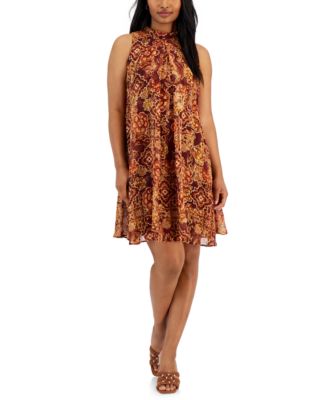 Robbie Bee - Petite Sleeveless Trapeze Dress