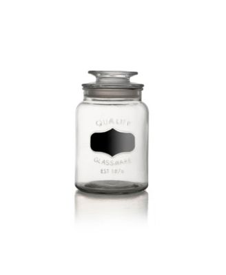 Chalkboard Glass Canister, Set of 3