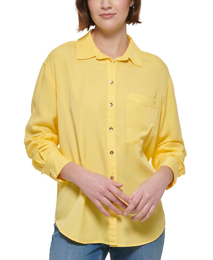 Calvin klein store boyfriend shirt
