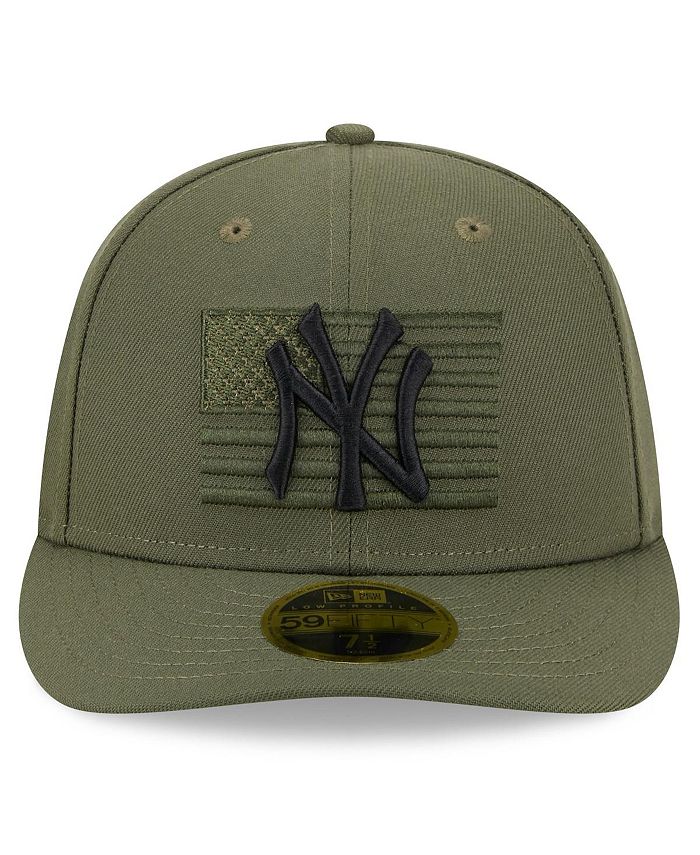 New Era Men's Green New York Yankees 2023 Armed Forces Day Low Profile