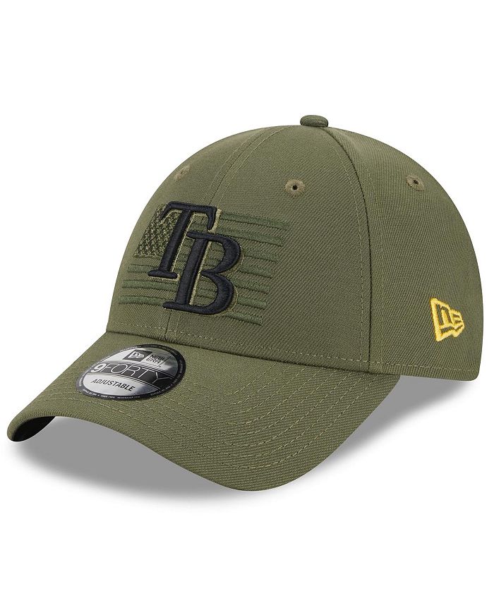 New Era Men's Green Tampa Bay Rays 2023 Armed Forces Day 9FORTY