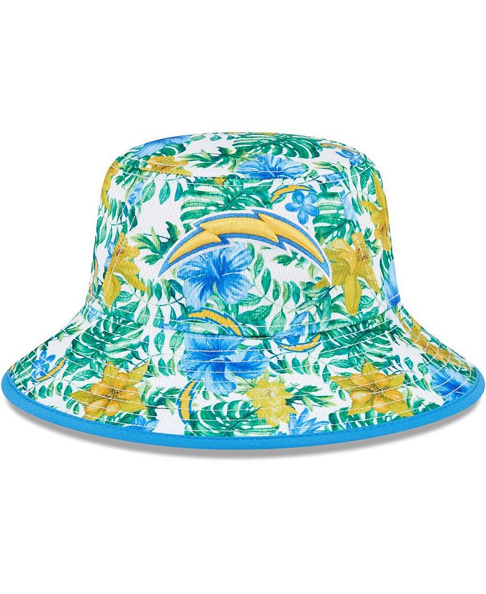 New Era Men s White Los Angeles Chargers Botanical Bucket Hat Macy s