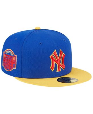 Men's New Era Royal/Yellow Boston Red Sox Empire 59FIFTY Fitted