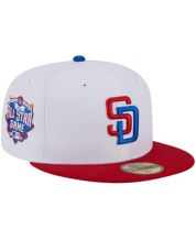 San Diego Padres Mitchell & Ness Hometown Snapback Hat - White/Red