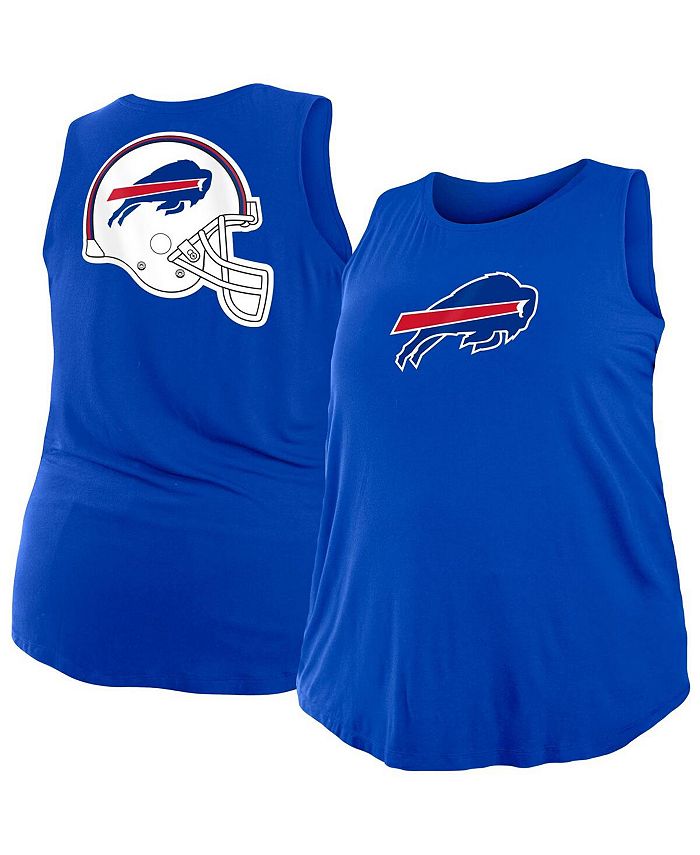 New Era Women's Royal Buffalo Bills Plus Size Tank Top - Macy's