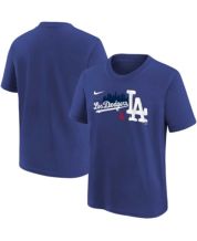 Youth Los Angeles Dodgers Stitches Royal Allover Team T-Shirt