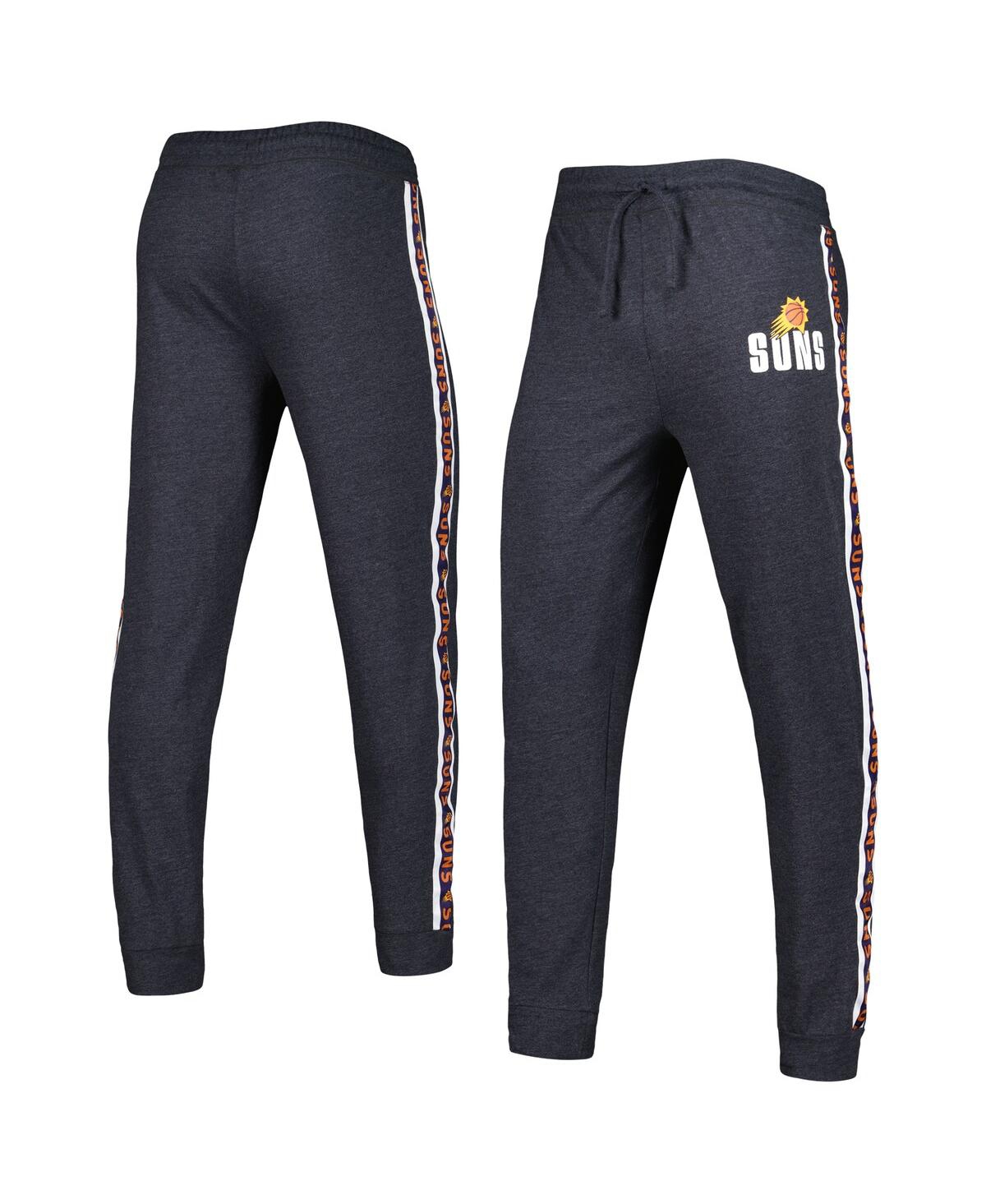 Concepts Sport Charcoal Phoenix Suns Team Stripe Jogger Pants In Charcoal
