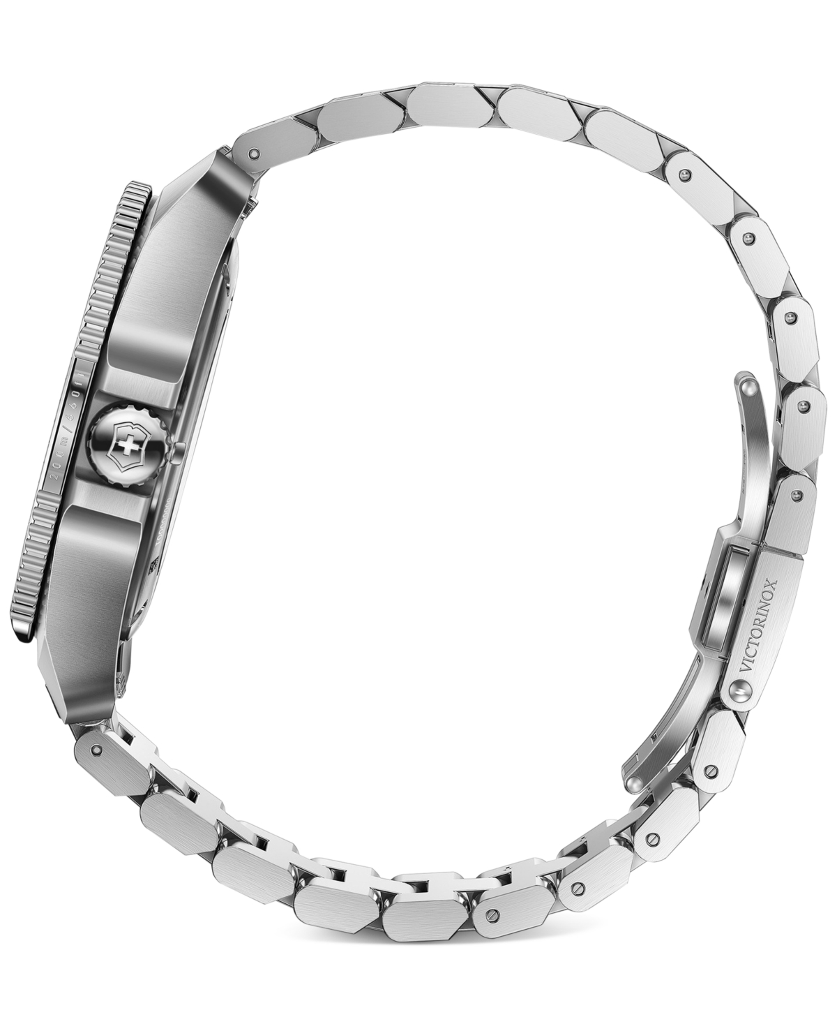 Shop Victorinox Men's Swiss Automatic Journey 1884 Stainless Steel Bracelet Watch 43mm In Silver