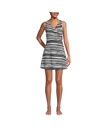 Lands end on sale wrap dress