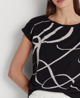 Logo-Print Short-Sleeve Top 